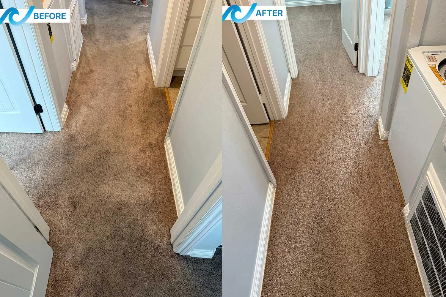 Carpet cleaning result San Diego 3