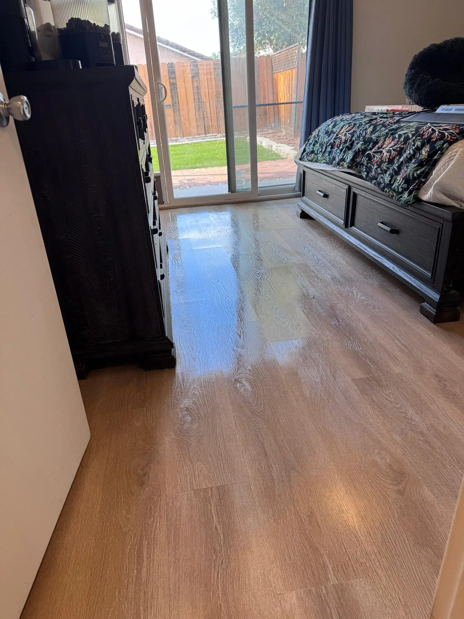 Hardwood floor cleaning result San Diego 1