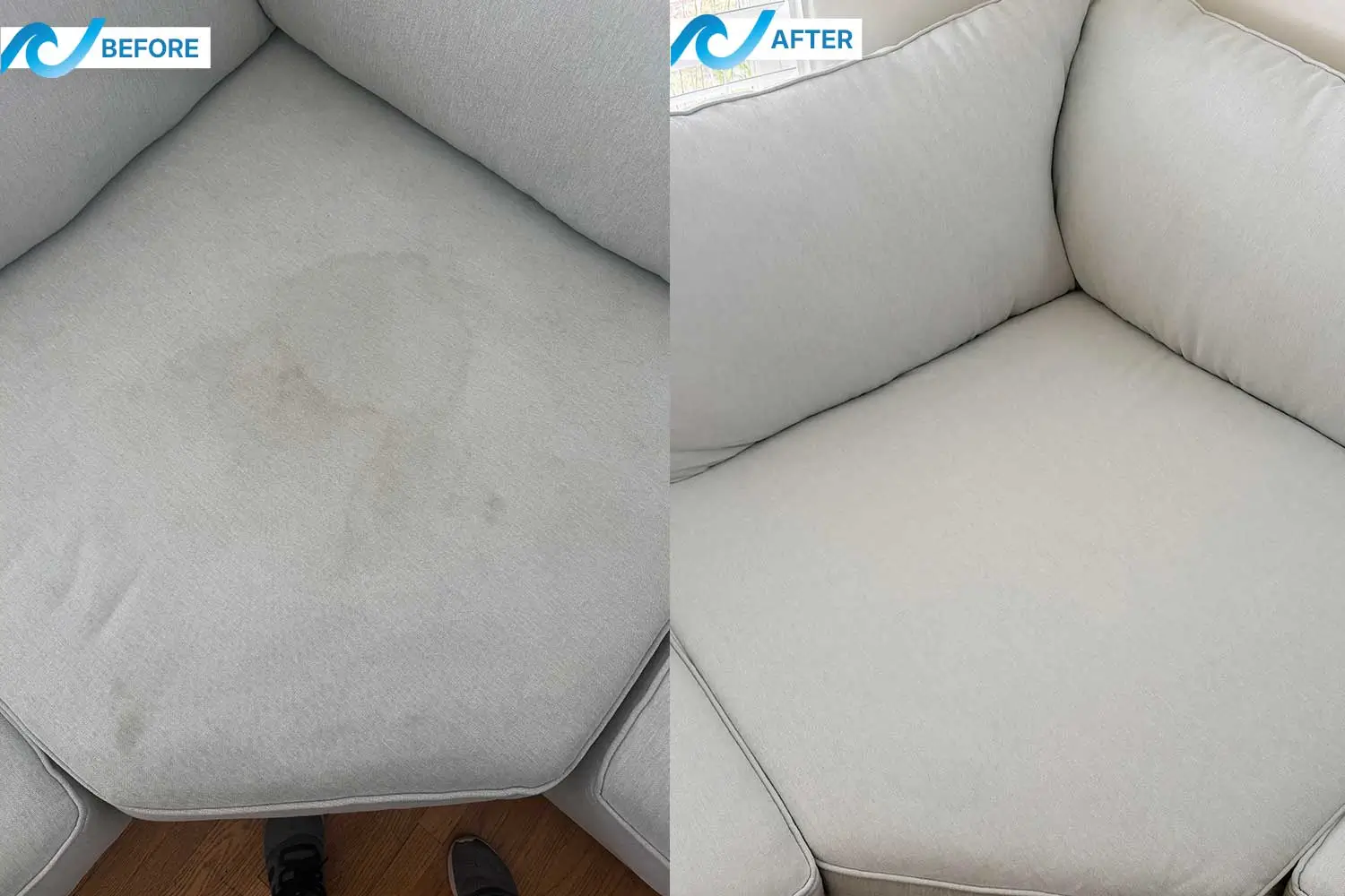 Upholstery cleaning result San Diego 3