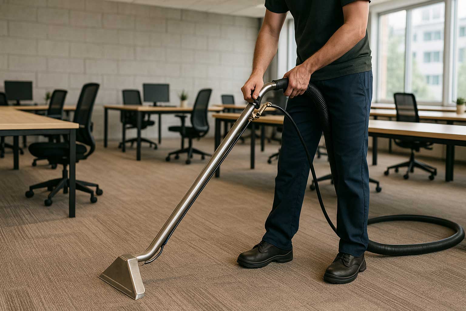 Office Cleaning Services in San Diego: Eco-Friendly Commercial Cleaning by CleanWave