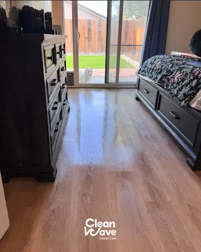 After Hardwood Floor Cleaning by CleanWave